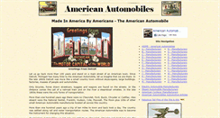 Desktop Screenshot of american-automobiles.com